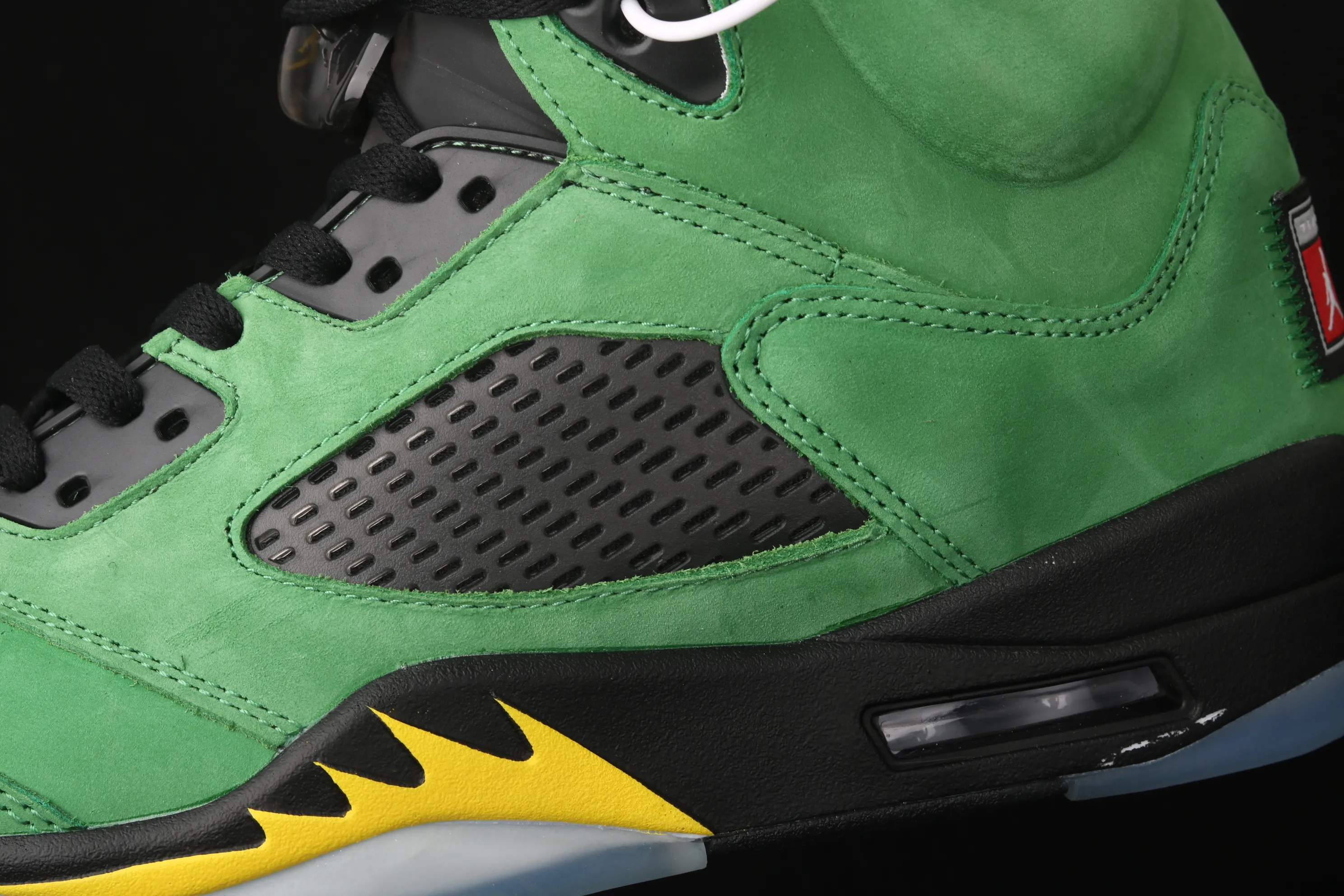 All categories Air Jordan Jordan series basketball shoes Air Jordan 5 Air Jordan 5 SE "Oregon Ducks" AJ5 Joe 5 Oregon Apple Green CK6631-307
